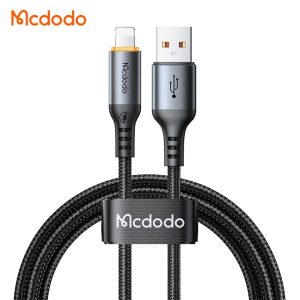 CabSmart系列 A TO L 3A智能斷電快充數據線 120公分 (黑)