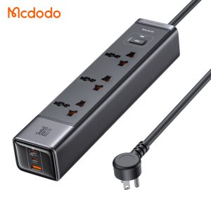 極電立方系列 三孔快充延長充電器GaN 2C1A 30W萬能插孔